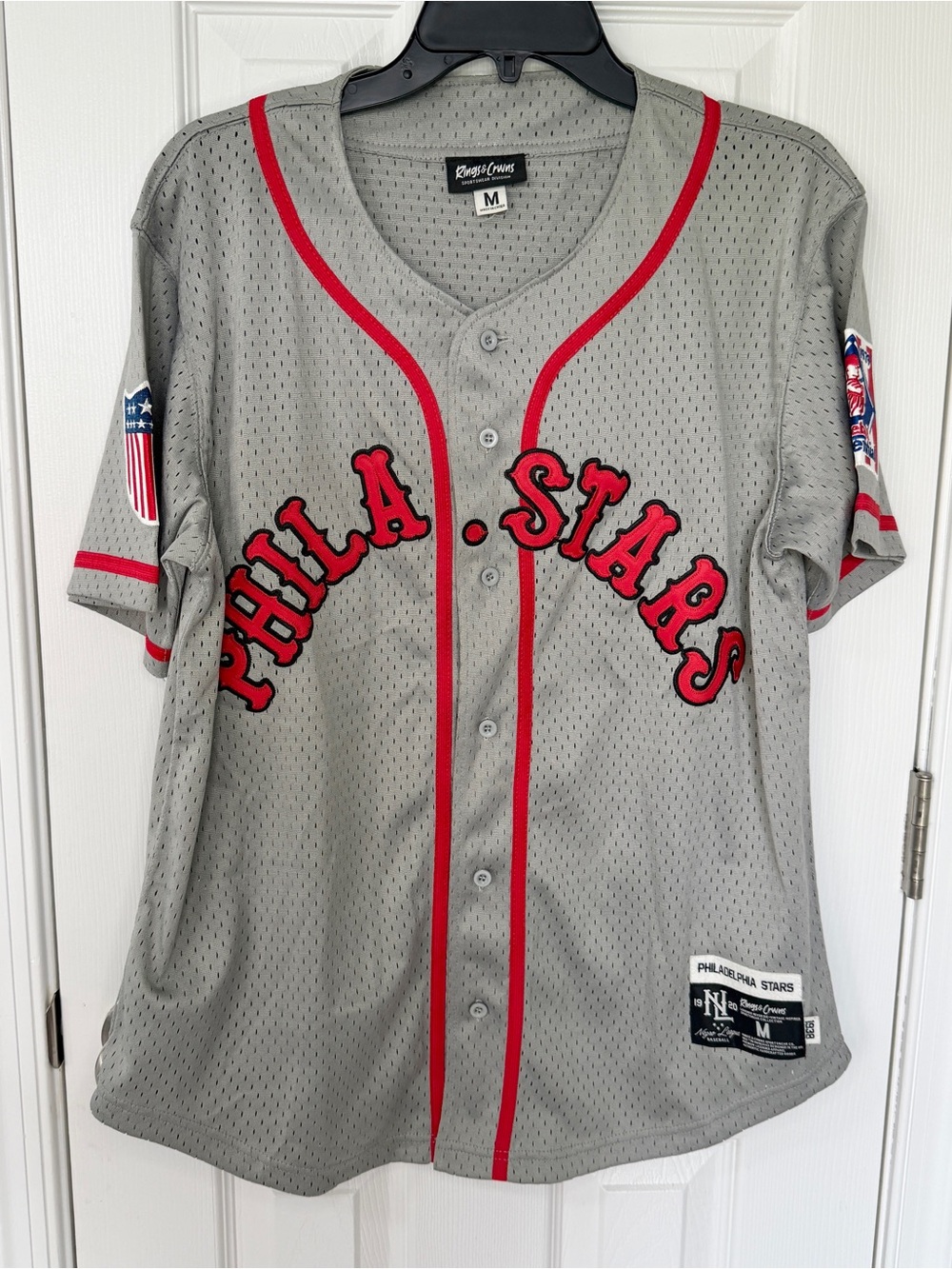 PHILADELPHIA STARS Negro League Baseball Replica Jersey Centennial Men’s Medium